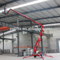 articulated hydraulic trailer boom lift